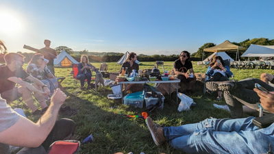 Measurelab team camping trip